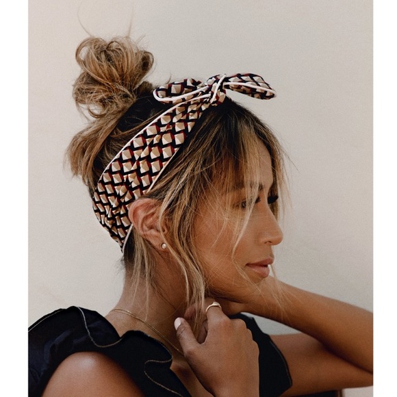 Sincerly Jules Accessories - {sincerely jules x scunci} knotted head wrap bow
